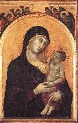 Duccio di Buoninsegna Madonna and Child with Six Angels dfg Sweden oil painting reproduction